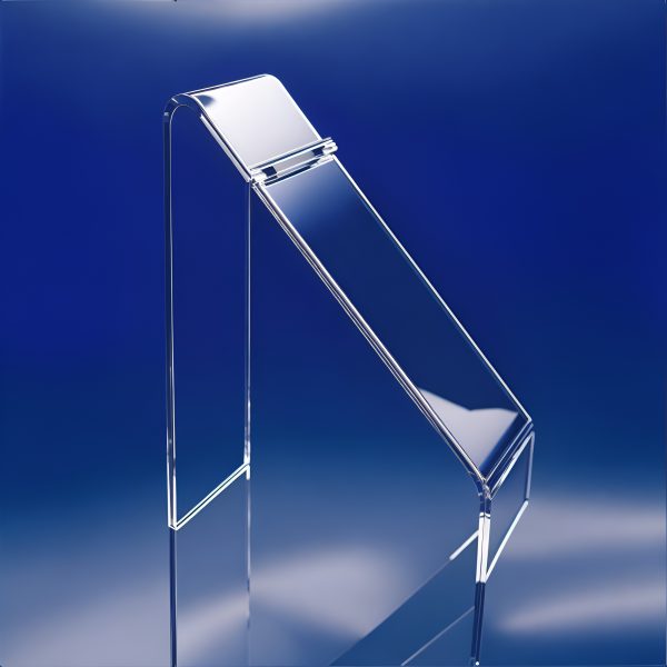 ultra clear acrylic tall shoe stand