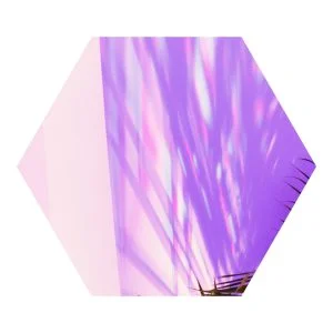 octagon acrylic mirror
