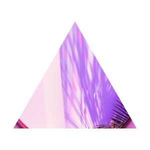 triangle acrylic mirror
