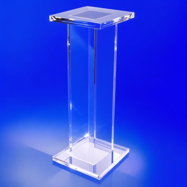 tall acrylic pedestal