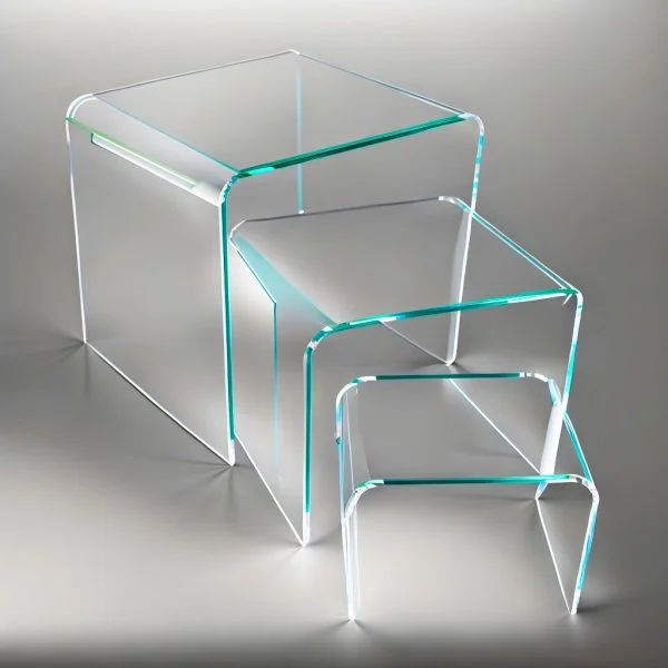 ultra clear acrylic riser set