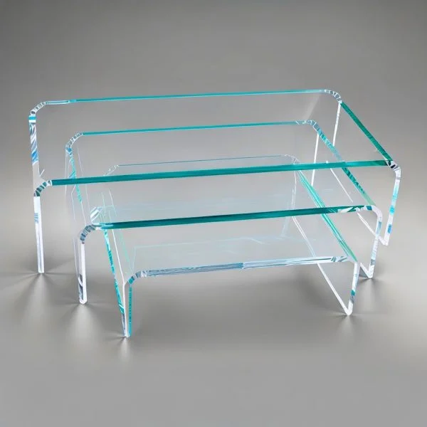 acrylic risers low profile