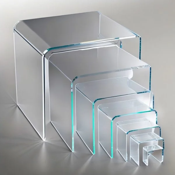 acrylic risers set