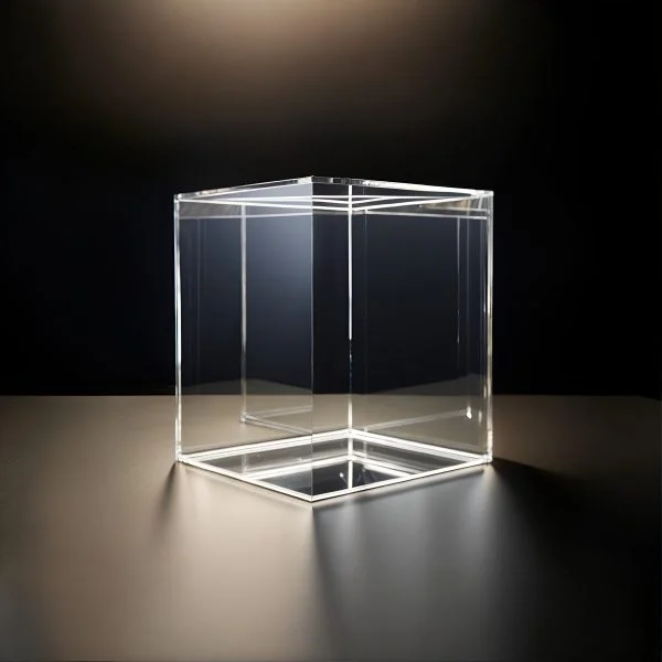 clear acrylic box