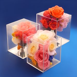 acrylic box display set