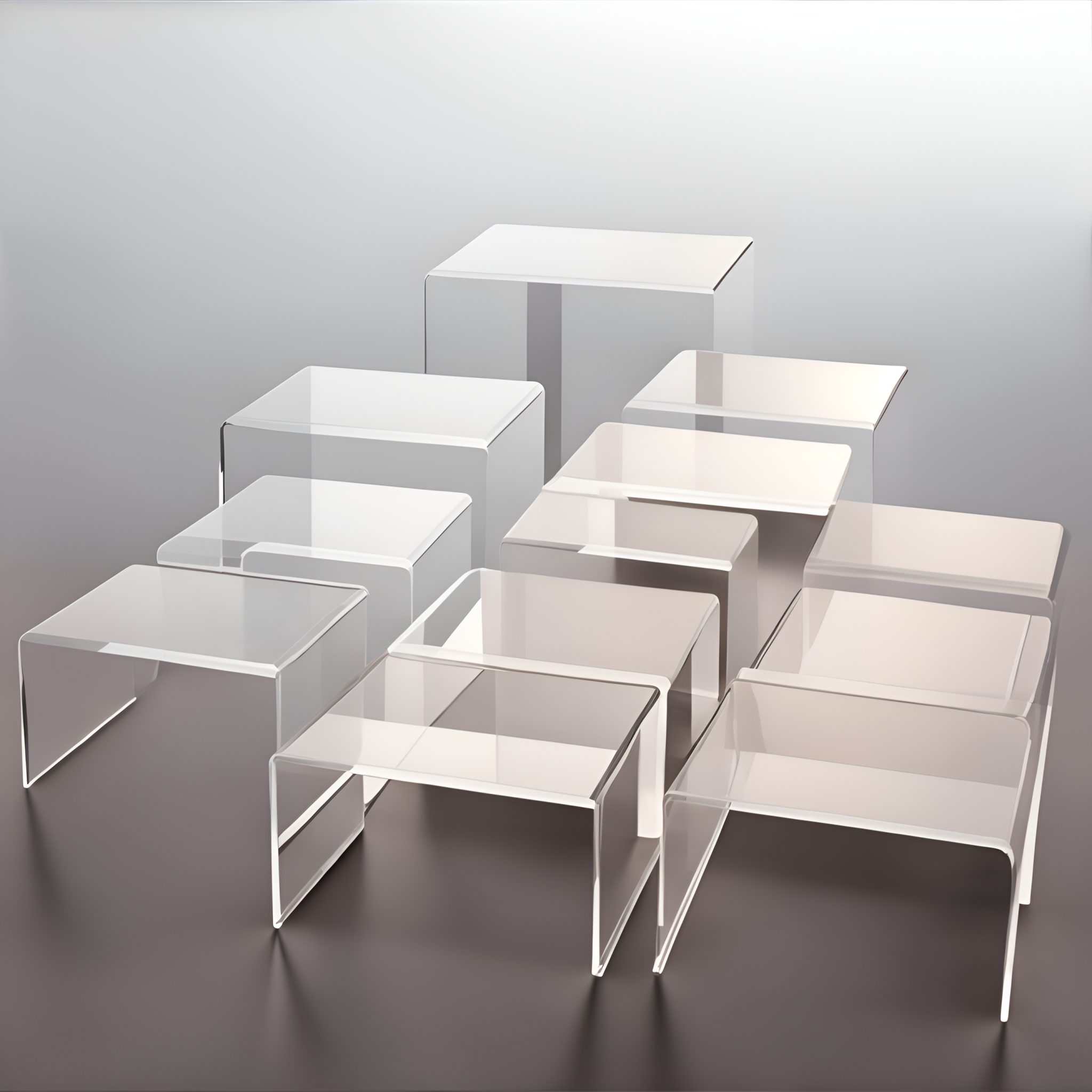 Small Display Risers (Set of 12) Buy Bulk Displays
