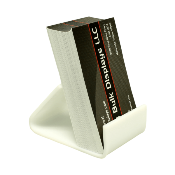 White acrylic small easel stand