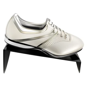black shoe stand