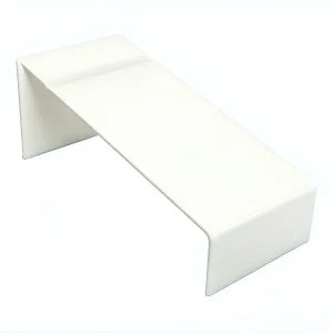 white shoe stand