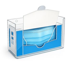 Acrylic Face Mask Holders & Dispensers