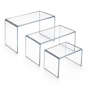 Acrylic Display Risers & Platforms